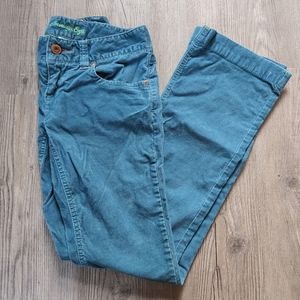 Teal American Eagle Corduroy Pants